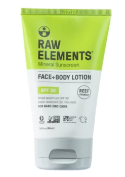 Raw Elements Eco Formula Face & Body SPF 30: Tube