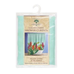 Island Plantations Shower Curtain: Ginger Paradise