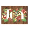 Supreme Christmas Cards Pack Of 12: Joy And Aloha