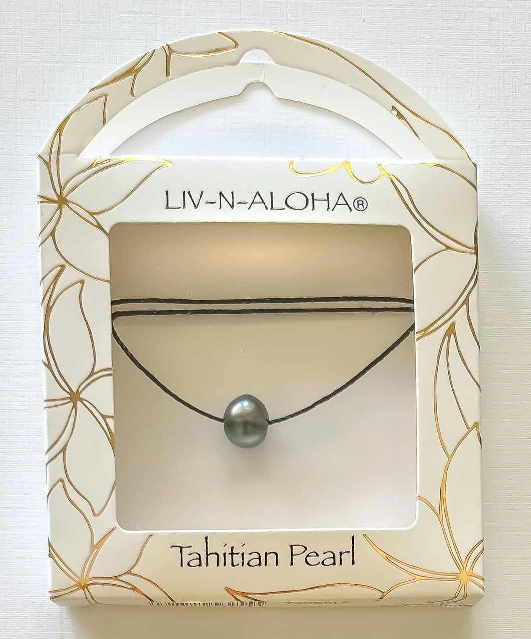 Tahitian Pearl Cord Necklace - Image 3