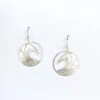 Liv-N-Aloha® Silver Wave Earrings