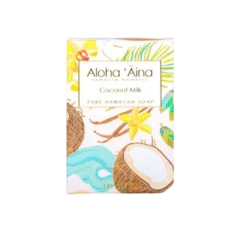 Aloha ‘Aina Pure Soap 5oz: Coconut Milk