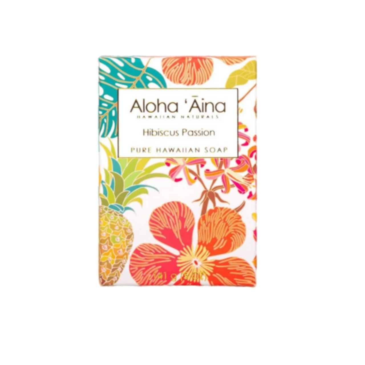 Aloha ‘Aina Pure Soap 5oz: Hibiscus Passion