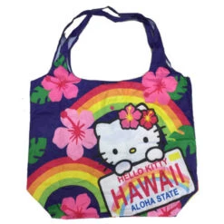 SANRIO Hello Kitty® Foldable Totes: License Purple