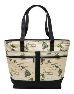 Island Accent Tote Bag: Hawaiian Islands