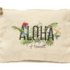 Island Accent Garden Series Clutch: Cream