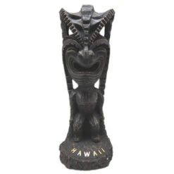 12" Hapa Wood Statue: Happiness Tiki