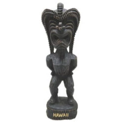 12" Hapa Wood Statue: Lucky Tiki