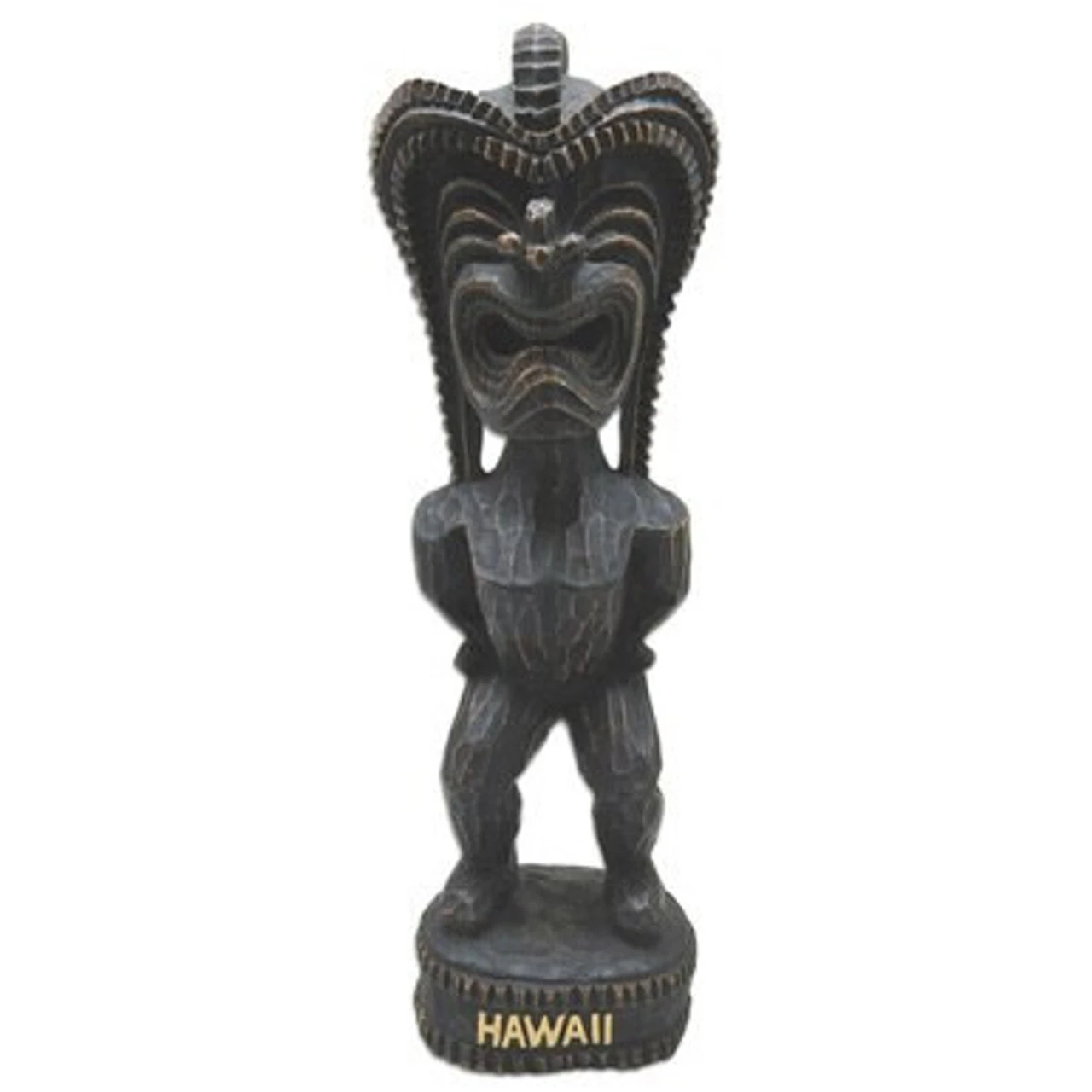 12" Hapa Wood Statue: Lucky Tiki