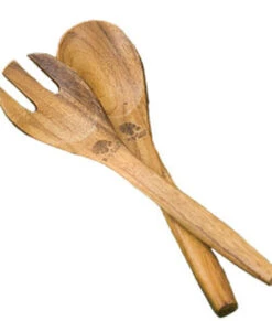 Tropeco® Monkeypod Wood Salad Server Set