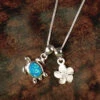 Island Opals® Double Charm Necklace