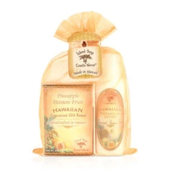 Island Soap Company Organza Gift Set: Pineapple Passion