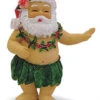 Polyresin Christmas Ornament: Hula Santa