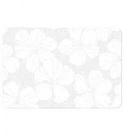 Hawaiian Design Placemat - Translucent: Hibiscus Chic