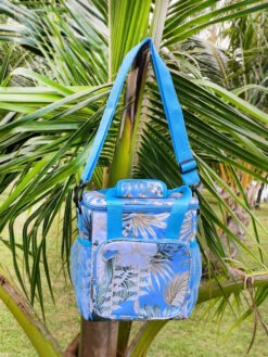 Paradise Chill Cooler - Floral Light Blue